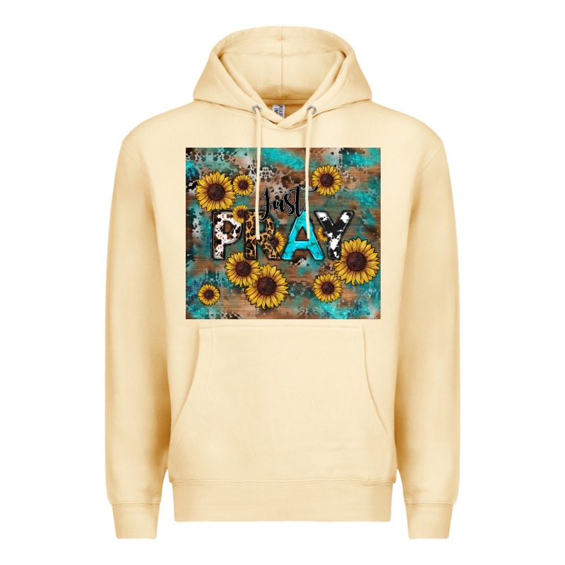 Just Pray Tumbler Premium Hoodie by RanaPortraitStore | Teevron