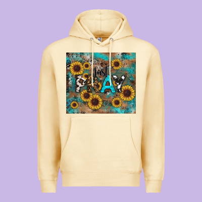 Just Pray Tumbler Premium Hoodie Designed By Ranaportraitstore