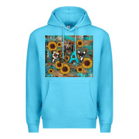 Ocean Blue just pray tumbler Premium Hoodie - RanaPortraitStore