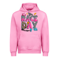 Fuchsia Pink it's race day y'all Urban Hoodie - Zillion Design Studio