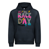 Navy it's race day y'all Urban Hoodie - Zillion Design Studio