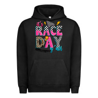 Pigment Black it's race day y'all Urban Hoodie - Zillion Design Studio