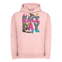 Pigment Salmon it's race day y'all Urban Hoodie - Zillion Design Studio