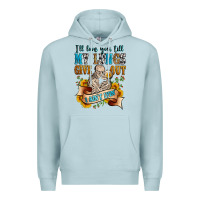 Blue Mist i'll love you tillmy lungs give out i ain't lyin' Premium Hoodie - Zillion Design Studio