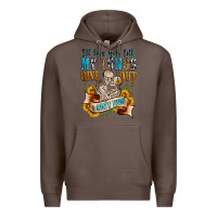 Coffee i'll love you tillmy lungs give out i ain't lyin' Premium Hoodie - Zillion Design Studio