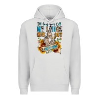 Dove Grey i'll love you tillmy lungs give out i ain't lyin' Premium Hoodie - Zillion Design Studio
