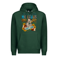 Sports Green i'll love you tillmy lungs give out i ain't lyin' Premium Hoodie - Zillion Design Studio