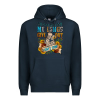 Navy i'll love you tillmy lungs give out i ain't lyin' Premium Hoodie - Zillion Design Studio