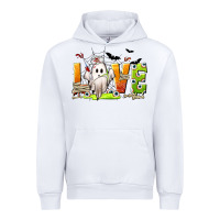 White Love Nurse Halloween Urban Hoodie - texasbilliewilder