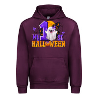 Mauve Wine My 1st Halloween Urban Hoodie - texasbilliewilder
