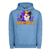 Pigment Pebble Blue My 1st Halloween Urban Hoodie - texasbilliewilder