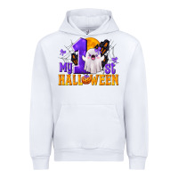 White My 1st Halloween Urban Hoodie - texasbilliewilder
