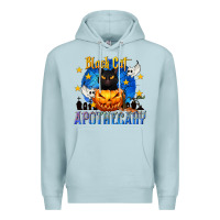 Blue Mist Black Cat Apothecary Premium Hoodie - texasbilliewilder