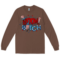 Chestnut boom bitch 4th of july Long Sleeve Tee - BarkalooDesign