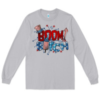 Moon Dust boom bitch 4th of july Long Sleeve Tee - BarkalooDesign