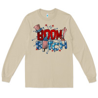 Mushroom boom bitch 4th of july Long Sleeve Tee - BarkalooDesign
