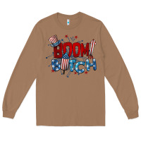 Toasted Coconut boom bitch 4th of july Long Sleeve Tee - BarkalooDesign