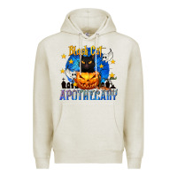 Oatmeal Heather Black Cat Apothecary Premium Hoodie - texasbilliewilder