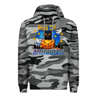 Slate Camo Black Cat Apothecary Premium Hoodie - texasbilliewilder