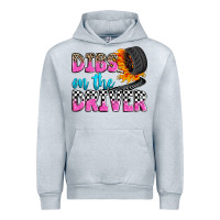 Heather Grey dibs on the driver Urban Hoodie - Zillion Design Studio