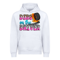 White dibs on the driver Urban Hoodie - Zillion Design Studio