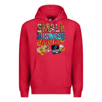 Cardinal small business hustler Premium Hoodie - Zillion Design Studio