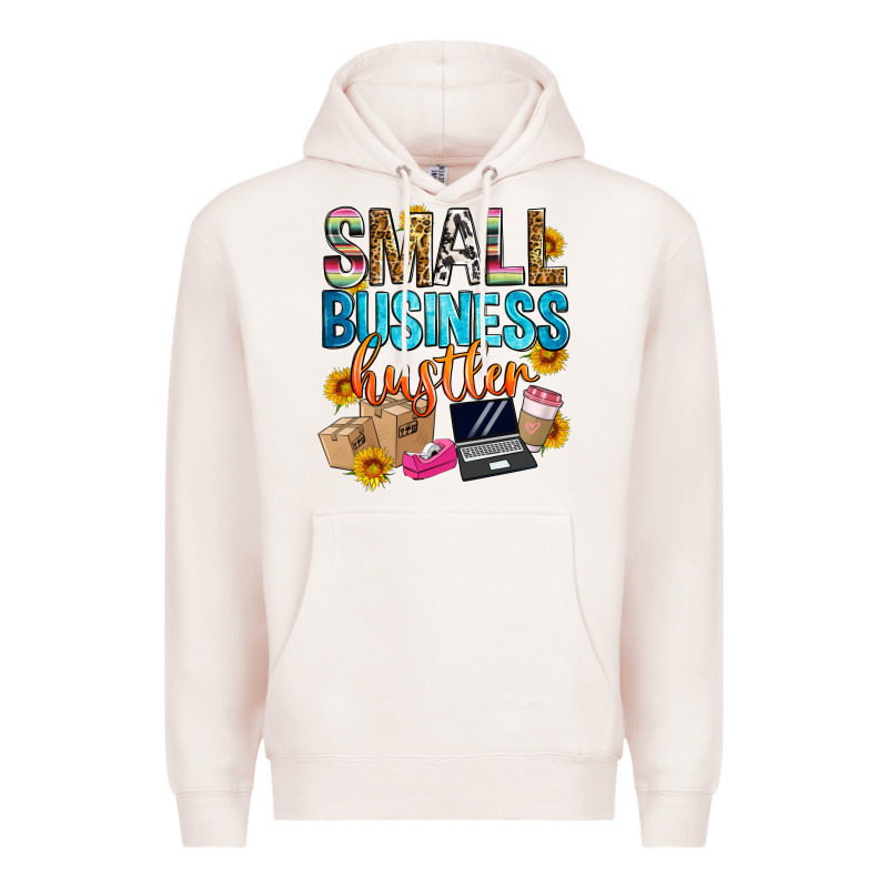 Small Business Hustler Premium Hoodie by Zillion Design Studio | Teevron