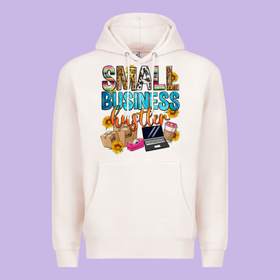 Small Business Hustler Premium Hoodie Designed By Zillion Design Studio