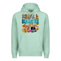 Seafoam small business hustler Premium Hoodie - Zillion Design Studio