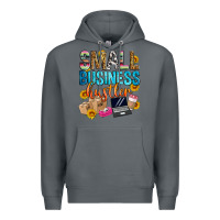 Rock small business hustler Premium Hoodie - Zillion Design Studio