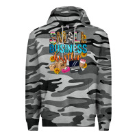 Slate Camo small business hustler Premium Hoodie - Zillion Design Studio