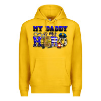 Lemon my daddy is my hero police Premium Hoodie - Zillion Design Studio