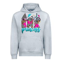 Heather Grey bmx princess Urban Hoodie - Zillion Design Studio