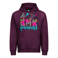 Mauve Wine bmx princess Urban Hoodie - Zillion Design Studio
