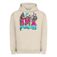 Pigment French Oak bmx princess Urban Hoodie - Zillion Design Studio