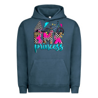 Pigment Midnight Navy bmx princess Urban Hoodie - Zillion Design Studio