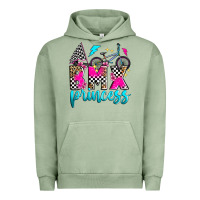 Pigment Oil Green bmx princess Urban Hoodie - Zillion Design Studio