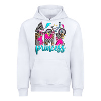 White bmx princess Urban Hoodie - Zillion Design Studio