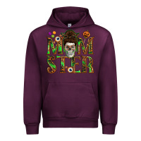 Mauve Wine Momster Urban Hoodie - texasbilliewilder