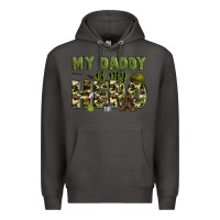 Smoke my daddy is my hero army Premium Hoodie - Zillion Design Studio