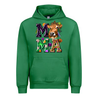 Emerald Mama Cow Halloween Urban Hoodie - texasbilliewilder