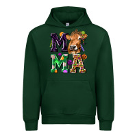 Forest Green Mama Cow Halloween Urban Hoodie - texasbilliewilder