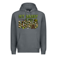 Rock my daddy is my hero army Premium Hoodie - Zillion Design Studio