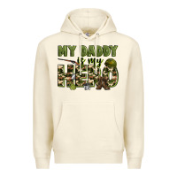 Sandshell my daddy is my hero army Premium Hoodie - Zillion Design Studio