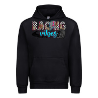 Black racing vibes Urban Hoodie - Zillion Design Studio