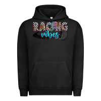 Pigment Black racing vibes Urban Hoodie - Zillion Design Studio