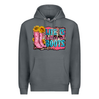 Rock life is better in boots Premium Hoodie - Zillion Design Studio
