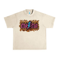 Sandshell Leopard Mama Lightning Urban Heavy Tee - RanaPortraitStore