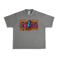 Tornado Leopard Mama Lightning Urban Heavy Tee - RanaPortraitStore