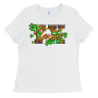 White st patricks day texas Ladies Tee - Artiststas